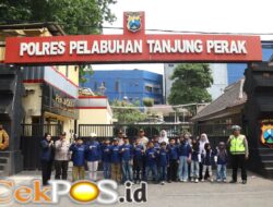 Polres Tanjung Perak Tanamkan Disiplin dan Tertib Lalu Lintas kepada Siswa SD