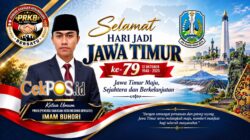 Ketua Umum PRKB Imam Buhori Sampaikan Ucapan Selamat Hari Jadi ke-81 Provinsi Jawa Timur
