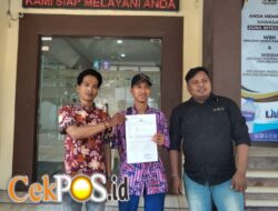 Pinjam Beli Nasi Pecel Diduga Motornya Hilang, Zeim Resmi Lapor Polsek Kenjeran