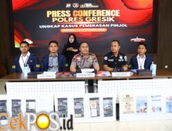 Polres Gresik Gerak Cepat Amankan Sindikat DC Pinjol Fiktif di Lampung
