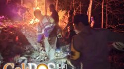 Gerak Cepat Jajaran Polres Ponorogo dan Tim Gabungan Berhasil Kendalikan Karhutla di Pohgading