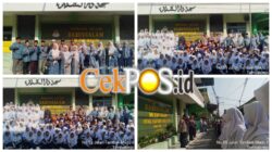 Kapolsek Simokerto Zainur Rofik,SH Ajak Siswa Yayasan & Madrasah Darusalam Surabaya Jauhi Narkoba dan tertib berlalu lintas