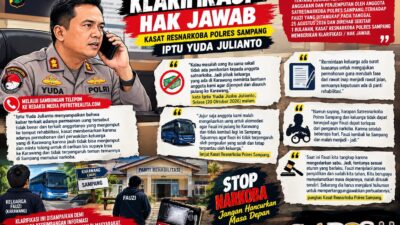 Bantah Permainan Uang, Berikut Penjelasan Kasat Resnarkoba Polres Sampang