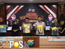 Kurang dari 24 Jam, Polres Jember Tangkap Dua Terduga Perampok Toko Emas