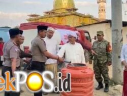 Tanggap Kemarau Panjang, Polres Sampang Distribusikan 120 Ribu Liter Air Bersih