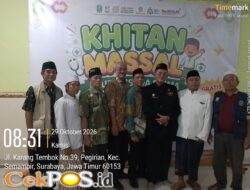 Peringati Hari Jadi ke-81 Provinsi Jawa Timur dan Hari Santri Nasional 2026, RSUD Husada Prima Gelar Khitanan Massal