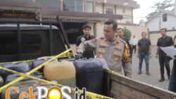 Polres Blitar Ungkap Kasus Dugaan Penimbunan 1.030 Liter BBM Bersubsidi