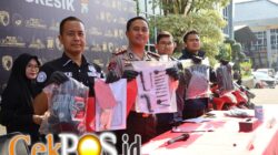 Polres Gresik Amankan 11 Tersangka Curanmor, Empat Motor Dikembalikan ke Korban